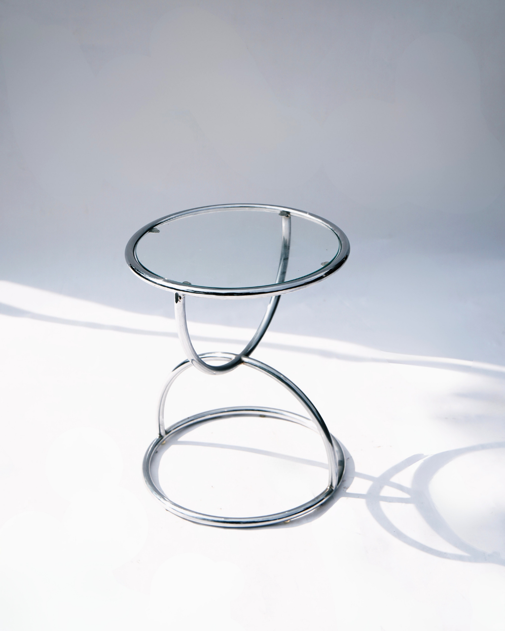 Chrome Side Table