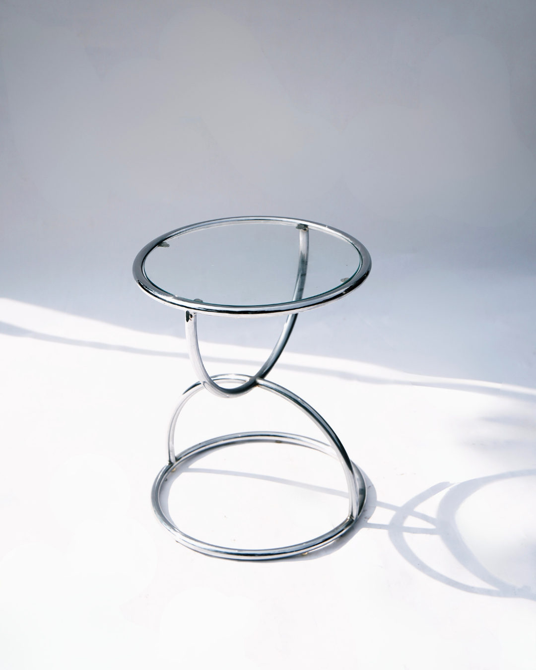 Chrome Side Table