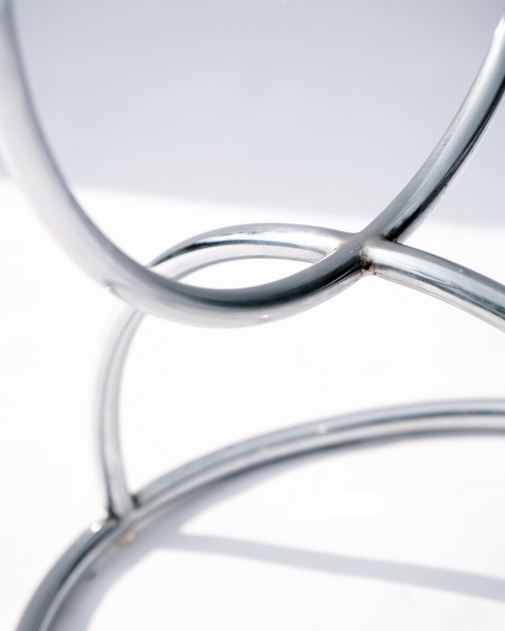Chrome Side Table