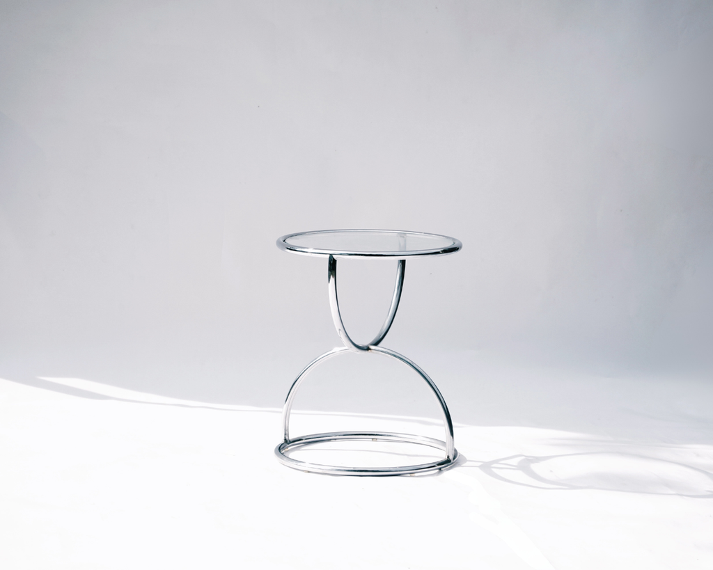 Chrome Side Table