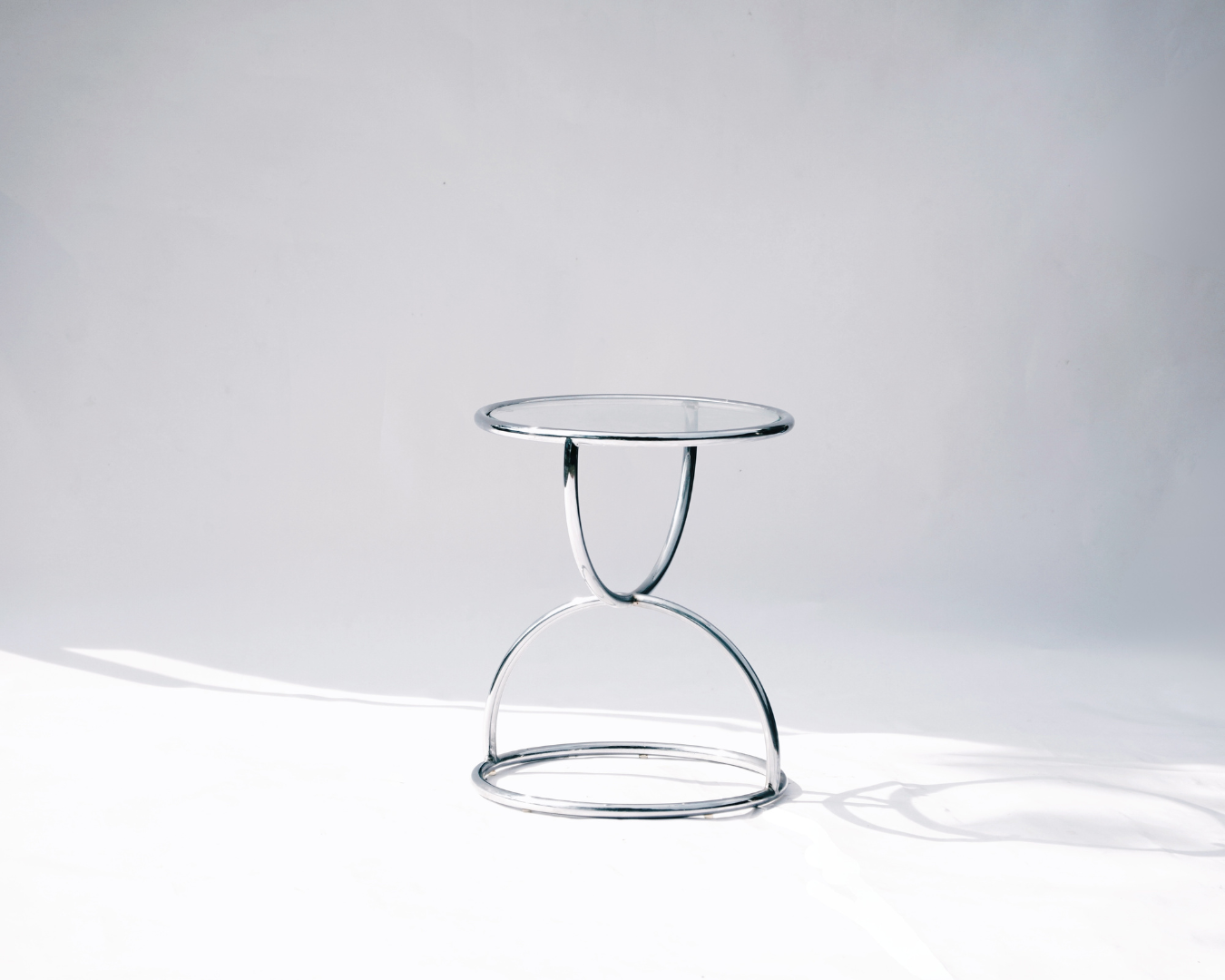 Chrome Side Table