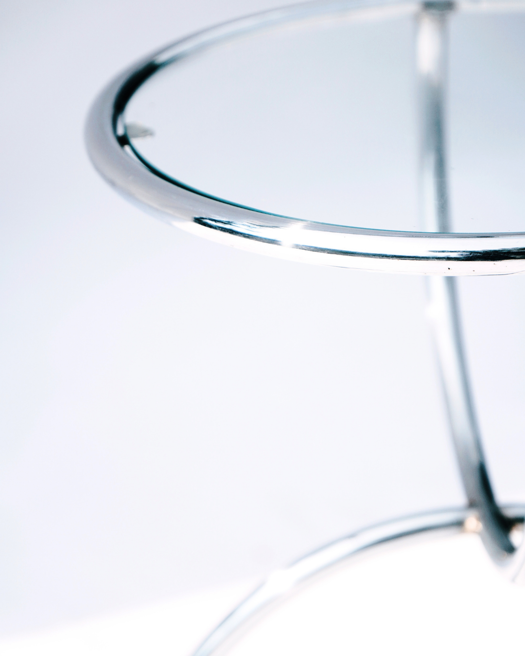 Chrome Side Table